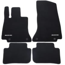 AMG Velour floor mats CLE C236 Coupe black 4-piece Genuine Mercedes-AMG | A2366805501 9J74-C236