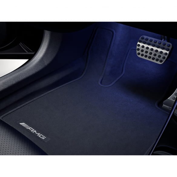 AMG Velour Mats Floor Mats E-Class C238 Coupe black 4-piece Genuine Mercedes-AMG