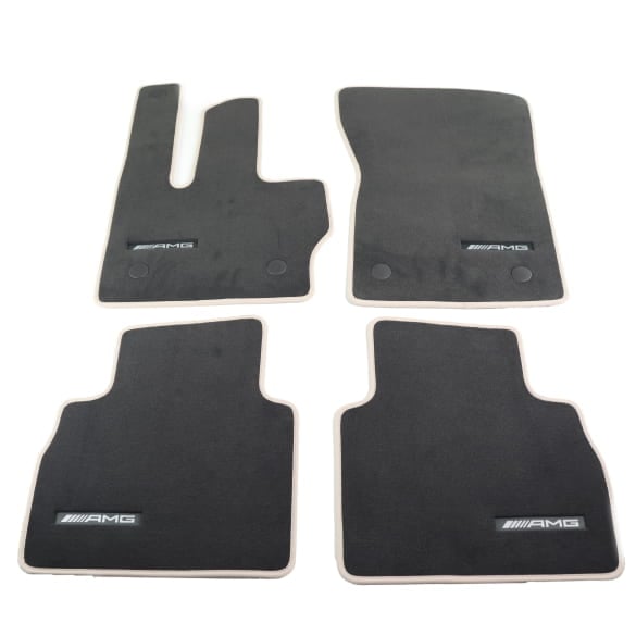 AMG velours floor mats G-Class W465 grey genuine Mercedes-Benz  | A4656806301 7Q17 AMG velours floor mats G-Class W465 grey genuine Mercedes-Benz  | A4656806301 7Q17