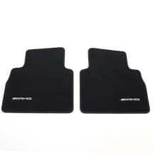 AMG velours floor mats G-Class W465 black pacific blue 4-piece set genuine Mercedes-Benz  | A4656806301 5C68