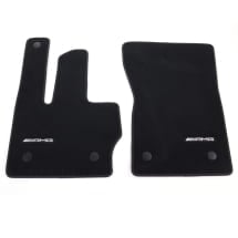 AMG velours floor mats G-Class W465 black dark tobacco 4-piece set genuine Mercedes-Benz  | A4656806301 8J60