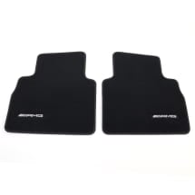 AMG velours floor mats G-Class W465 black dark tobacco 4-piece set genuine Mercedes-Benz  | A4656806301 8J60