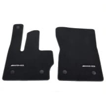 AMG velours floor mats G-Class W465 black genuine Mercedes-Benz  | A4656806301 6C77