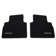 AMG velours floor mats G-Class W465 black sage grey 4-piece set genuine Mercedes-Benz  | A4656806301 7D67