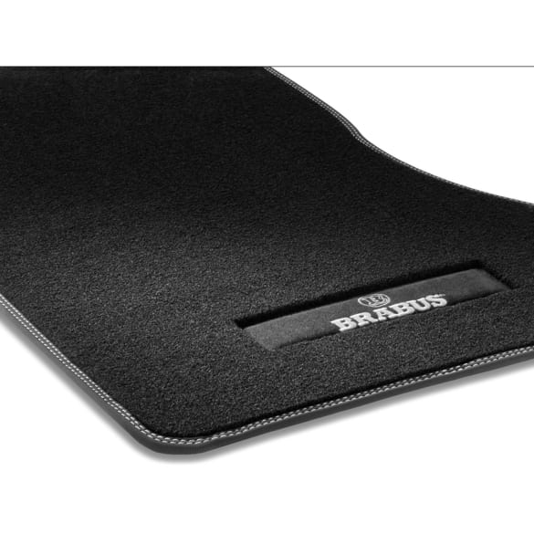BRABUS floor mats velour mats smart 453 right hand drive Genuine smart