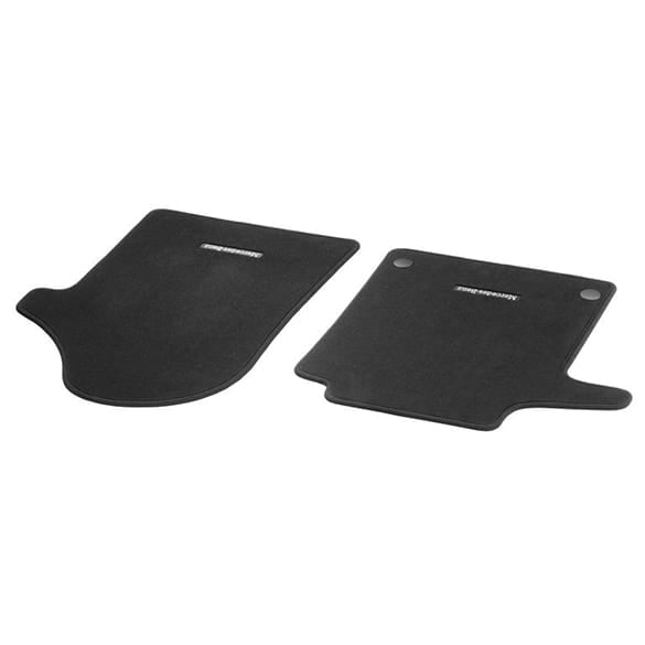 Floor Mats Mercedes V-Class EQV 2-piece black | A4476807305/A4476804000