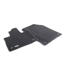Floor mats velour mats black smart #1 HX11 3-piece set | QAP8893193636