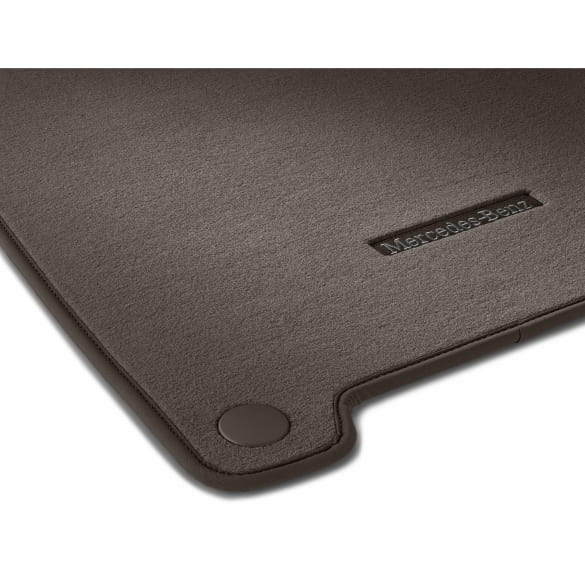 Floor mats velour mats classic balao brown 4-piece EQE V295 | A2956808803 8W66
