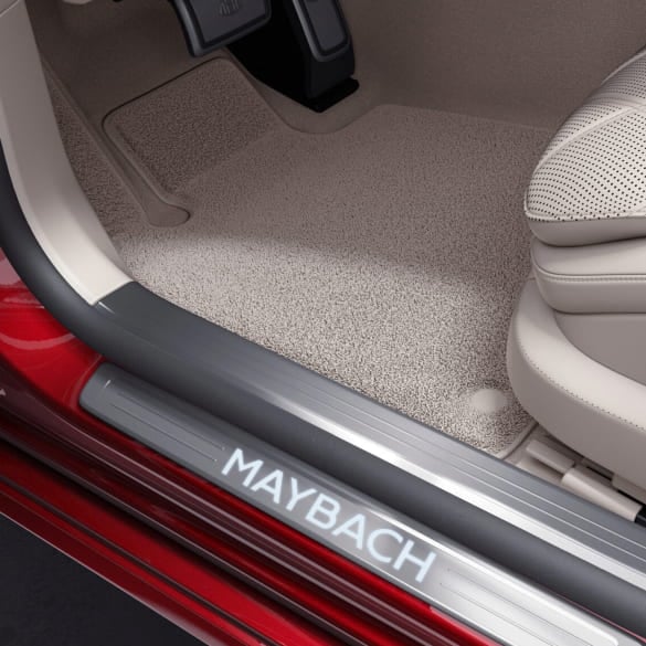Floor mats velour exclusiv macchiato beige 4-piece S-Class Maybach Z223 Genuine Mercedes-Benz