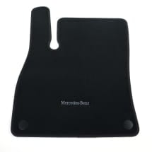 Floor mats velours CLA Coupe C174 black 3-piece genuine Mercedes-Benz | A1746803801 9J74-C174