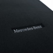 Floor mats velours CLA Coupe C174 black 3-piece genuine Mercedes-Benz | A1746803801 9J74-C174