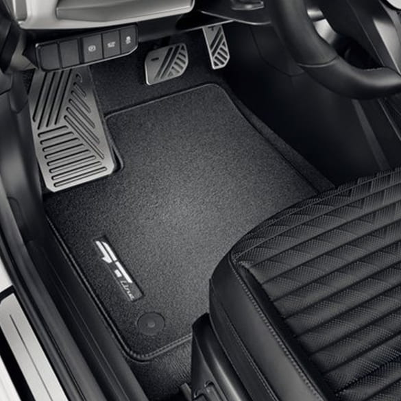 GT-Line Velour floor mats KIA EV4 Fastback 4-piece set black