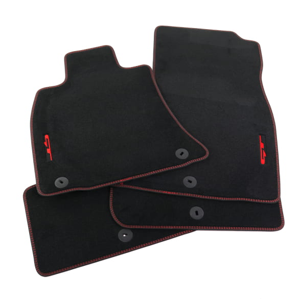 GT Velours floor mats KIA Stinger CK AWD black 4-piece set Genuine KIA