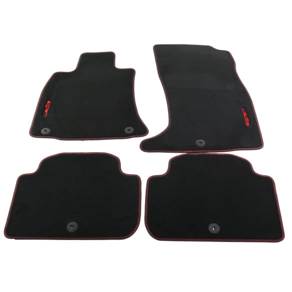 GT Velours floor mats KIA Stinger CK black 4-piece set Genuine KIA | J5143ADE00GTAW GT Velours floor mats KIA Stinger CK black 4-piece set Genuine KIA | J5143ADE00GTAW