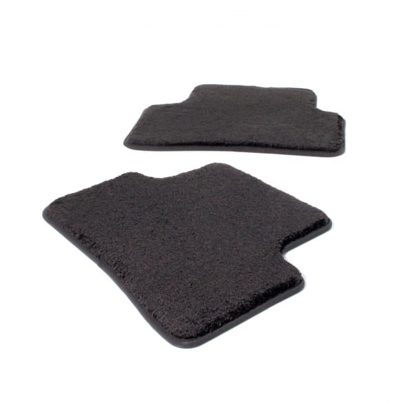 high-pile Velour floor mats rear black C-Class W206 S206 genuine Mercedes-Benz