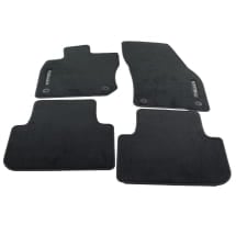 Textile floor mats premium VW Tiguan 3 CT1 velours black Genuine Volkswagen | 571061270 WGK