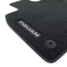 Textile floor mats premium VW Tiguan 3 CT1 velours black Genuine Volkswagen | 571061270 WGK