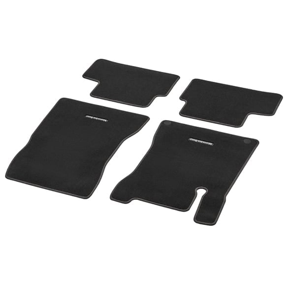 Velour floor mats black / brown GLB X247 Genuine Mercedes-Benz | A2476806702 8S17