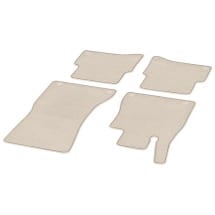 Velour floor mats almond beige S-Class W223 Mercedes-Benz | A2236800206 7Q18