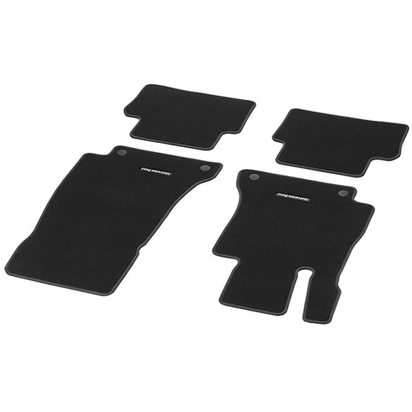 Velours-floor mats black CLS C257 Genuine Mercedes-Benz | A2136803505 9J74-257