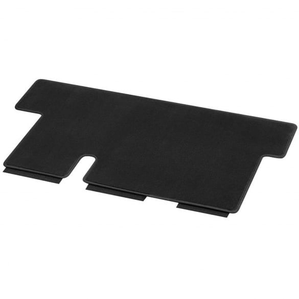 Velour floor mats V-Class W447 black luggage compartment triple rail genuine Mercedes-Benz