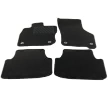 Velour floor mats Plus Golf 8 Variant Mild Hybrid black Genuine | 5H9061404B WGK