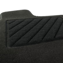 Velour floor mats Plus Golf 8 Variant black Genuine Volkswagen | 5H9061404 WGK