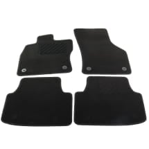Velour floor mats Plus Golf 8 Variant black Genuine Volkswagen | 5H9061404 WGK