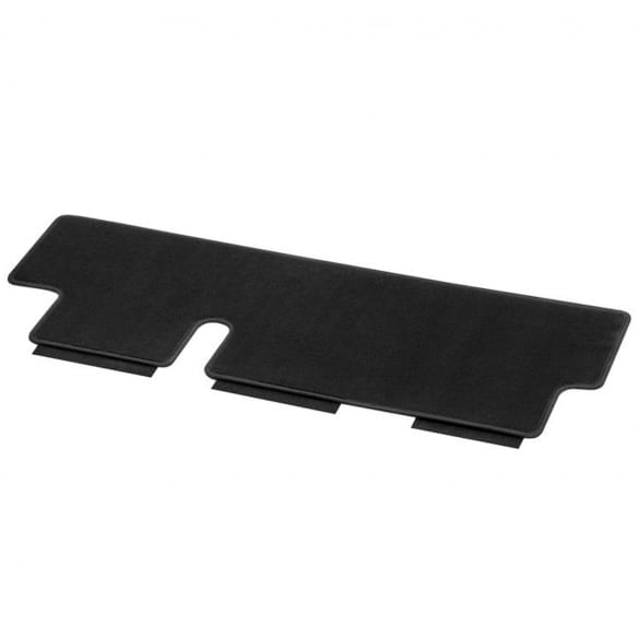 Velour Mats Floor Mats V-Class W447 black Luggage compartment Load compartment divider Single rail 