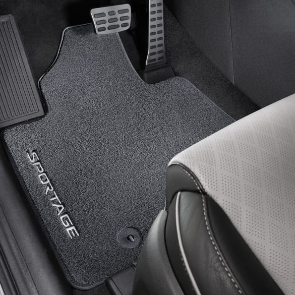 Velours floor mats KIA Sportage QL black 4-piece set Genuine KIA | F1143ADE02