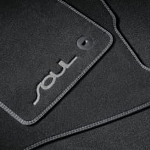Velours floor mats KIA E-Soul SK3 black 4-piece set Genuine KIA | J2143ADE00