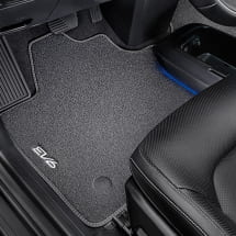 Velours floor mats KIA EV6 CV black 3-piece set Genuine KIA | CV143ADE00