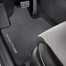 Velours floor mats KIA Sportage QL black 4-piece set Genuine KIA | F1143ADE50