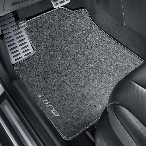 Velours floor mats KIA e-Niro DE black 4-piece set Genuine KIA