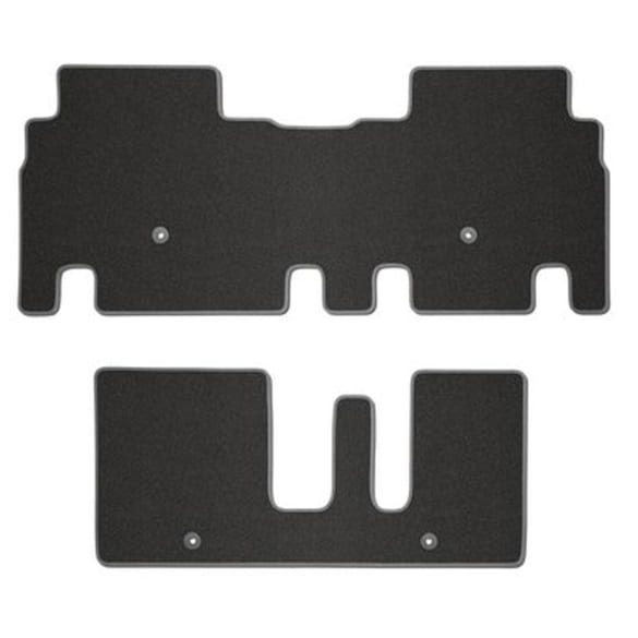 Velours floor mats rear KIA EV9 AE black 2-piece set Genuine KIA | DO143ADE007E