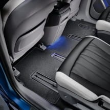 Velours floor mats rear KIA EV9 AE 2-piece set for 6-seater Genuine KIA | DO143ADE006E/006SE