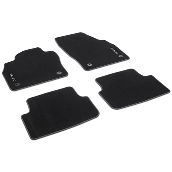 VW Taigo Velour Mats Floor Mats Set 4-piece Genuine Volkswagen