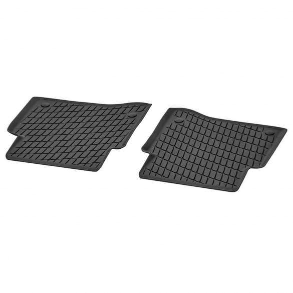 Rubber floor mats rear black S-Class long V223 Genuine Mercedes-Benz