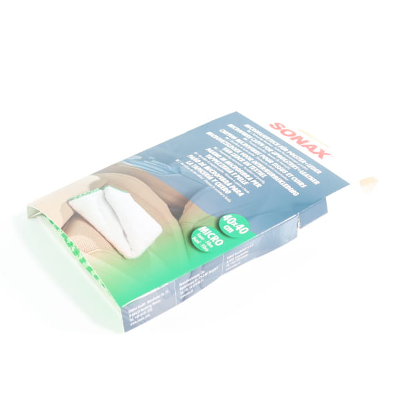 SONAX microfibre cloth for upholstery and leather 40x40cm | 04168000 SONAX microfibre cloth for upholstery and leather 40x40cm | 04168000