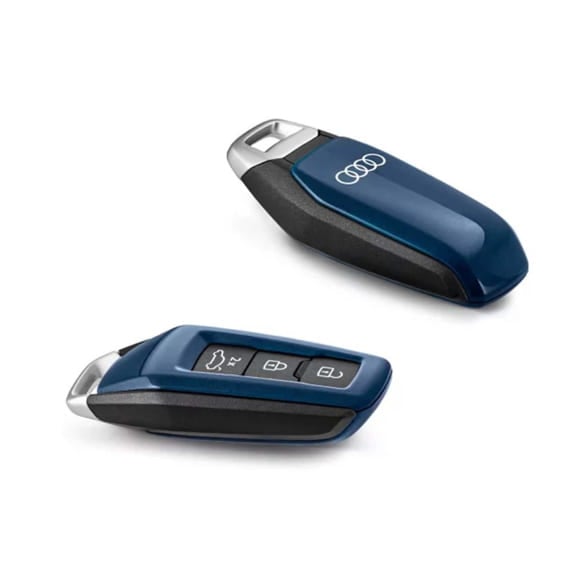 Key cover Original Audi ascari blue