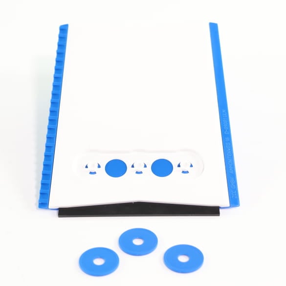 Parking disc with ice scraper and shopping trolley chips | Parkscheibe-39046 Parking disc with ice scraper and shopping trolley chips | Parkscheibe-39046