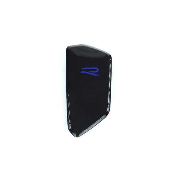 R logo key cover battery compartment black blue Genuine VW