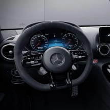 AMG GT C190 Night Package Steering wheel covers Original Mercedes | C190-Night-Paket-Lenkrad-K