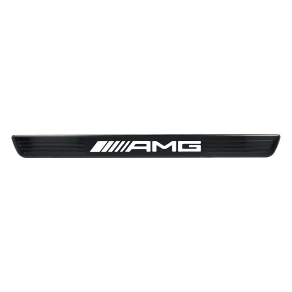 AMG interchangeable cover door sill trims black white illuminated | A1776804507-C192