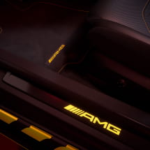 AMG interchangeable door sill covers CLE C236 A236 Genuine Mercedes-Benz | A2366804702-B