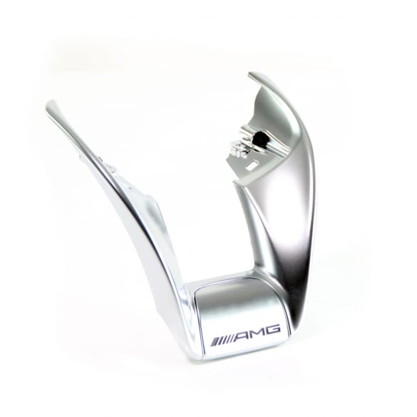 AMG steering wheel trim chrome with lettering Genuine Mercedes-AMG