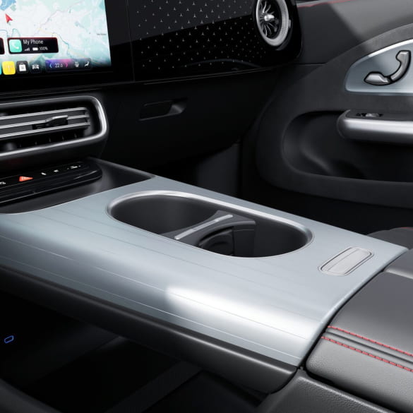 Centre console trim element CLA C174 Light brushed aluminium