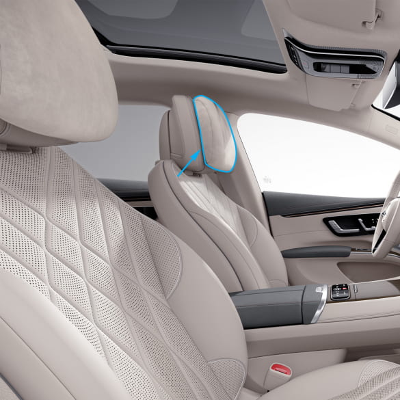 Comfort pillow headrest front seat EQS V297 Genuine Mercedes-Benz