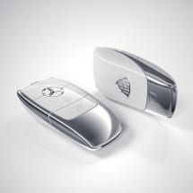 Maybach logo key cover white Genuine Mercedes-Maybach | Maybachlogo-weiss