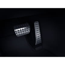 Pedal pads stainless steel AMG line EQS SUV X296 Genuine | Pedalauflagen-X296